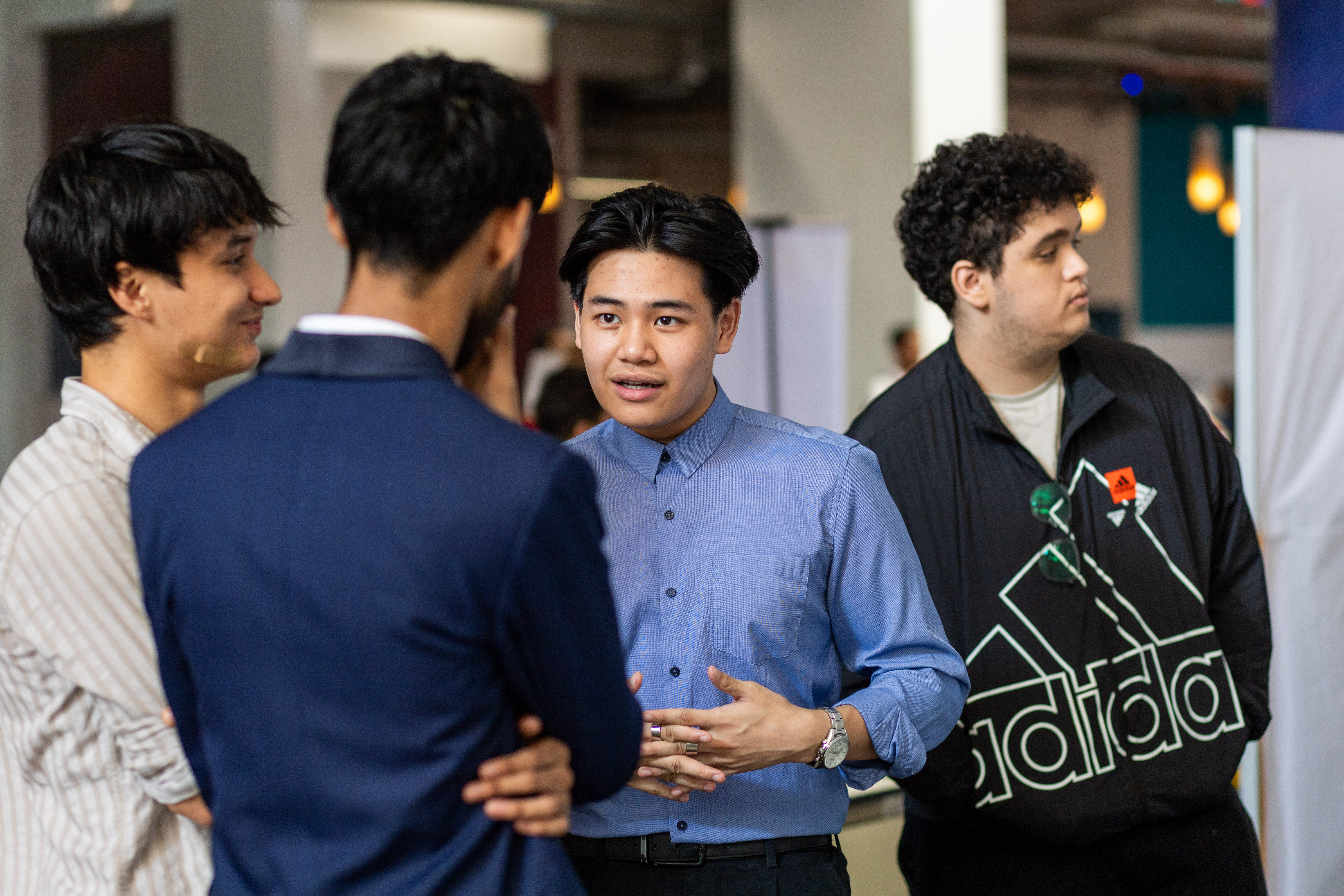 Student showcase their idea on SDGs at APU