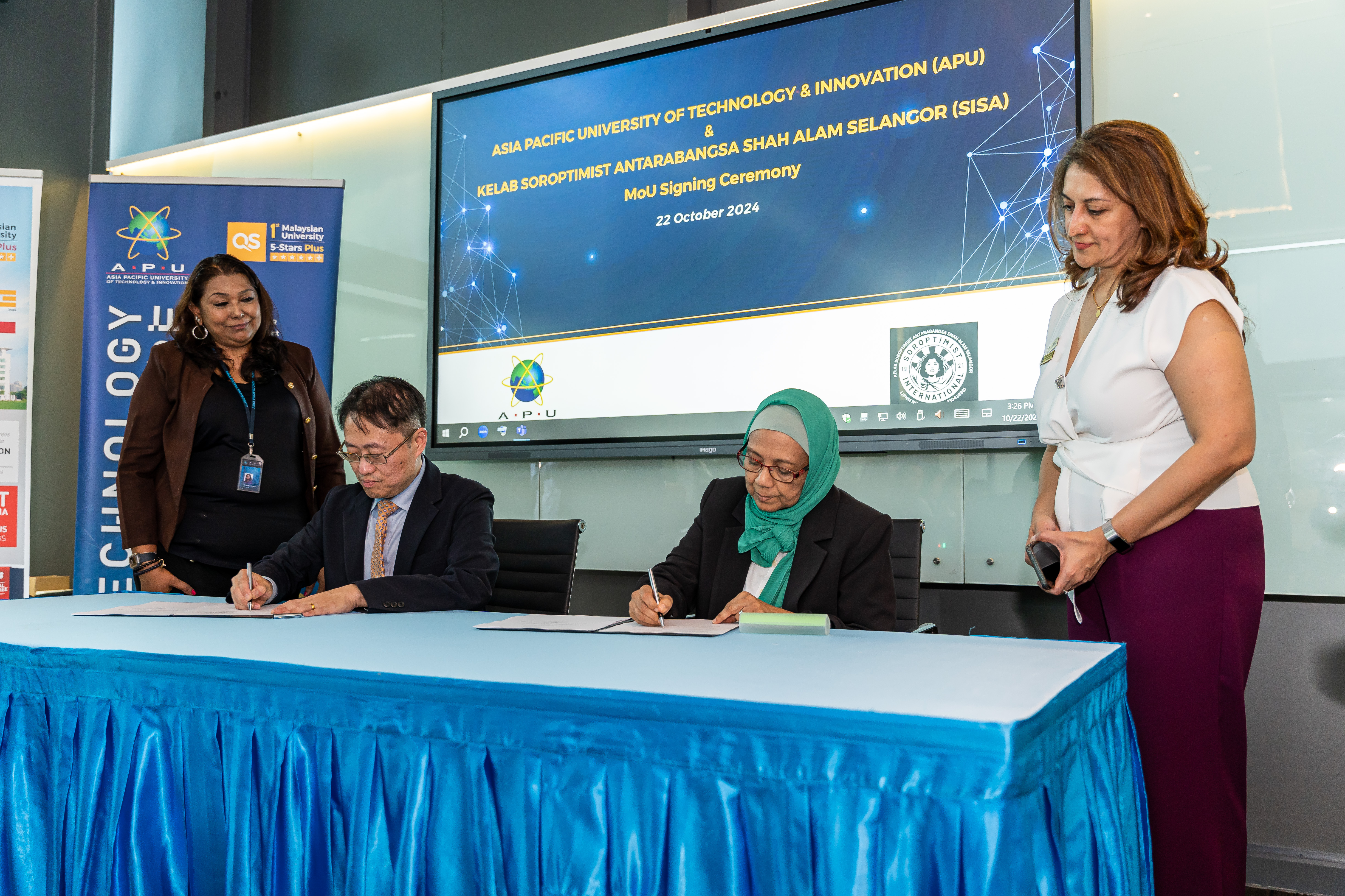 MOA Signning Asia Pacific University (APU) & Kelab Soroptimist Antarabangsa Shah Alam Selangor (SISA) - 686b701b73c8f_1751871515