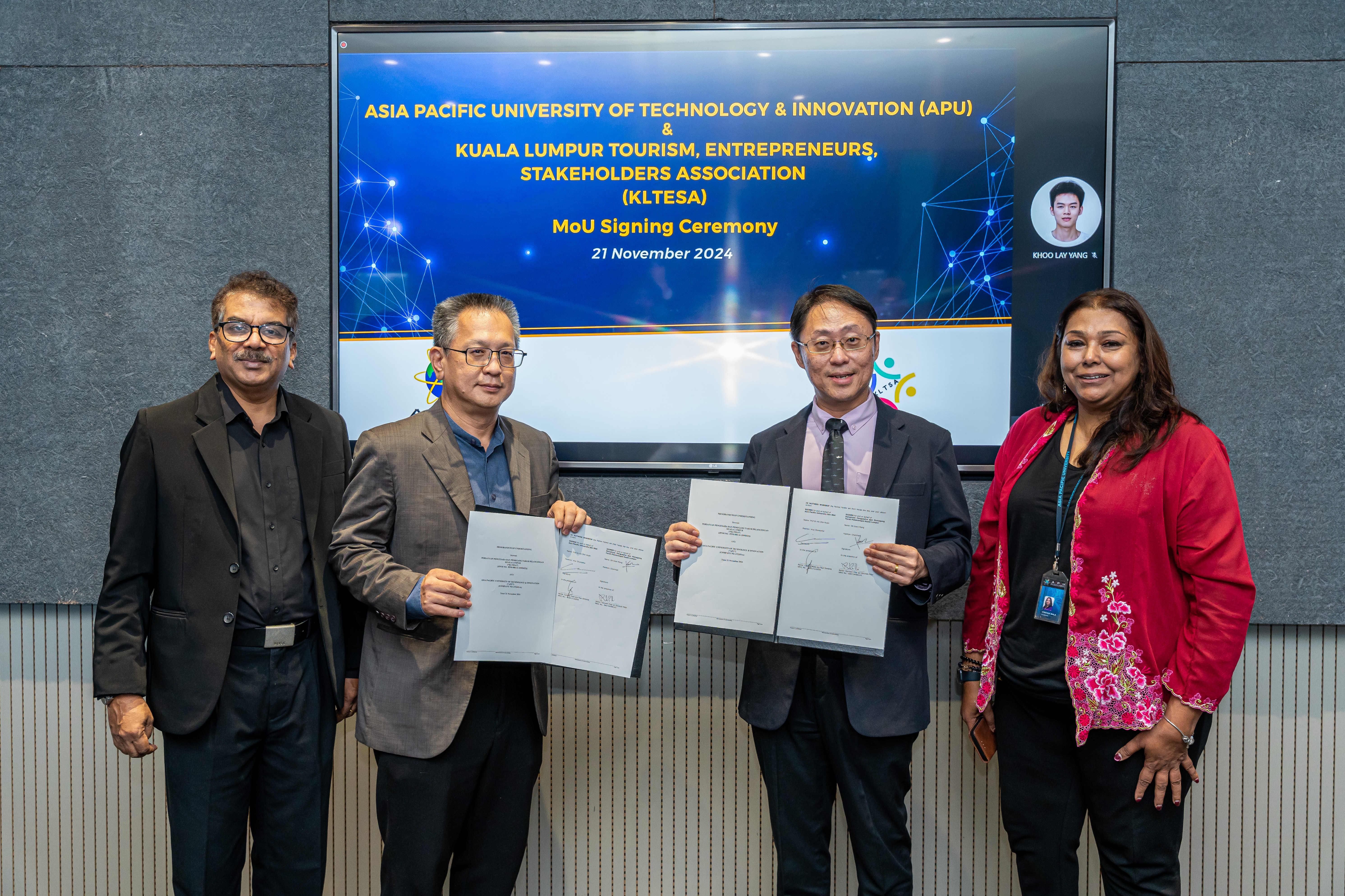 MOA Signning Asia Pacific University (APU) & Persatuan Pengusaha dan Pemegang Taruh Pelancongan Kuala Lumpur (KLTESA) - 686b70ec6a3fc_1751871724