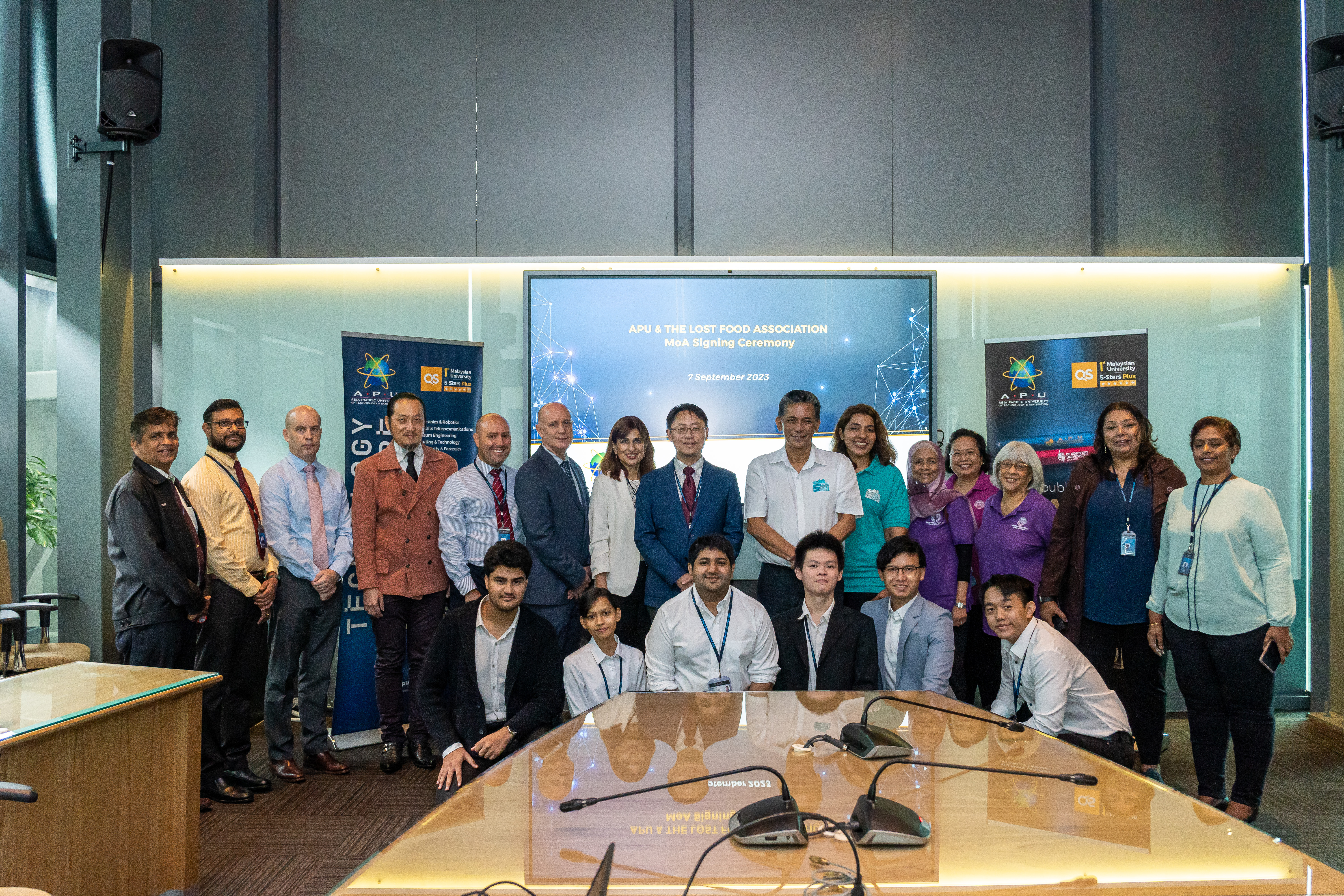 MOA Signning; Food Waste Management Workshops